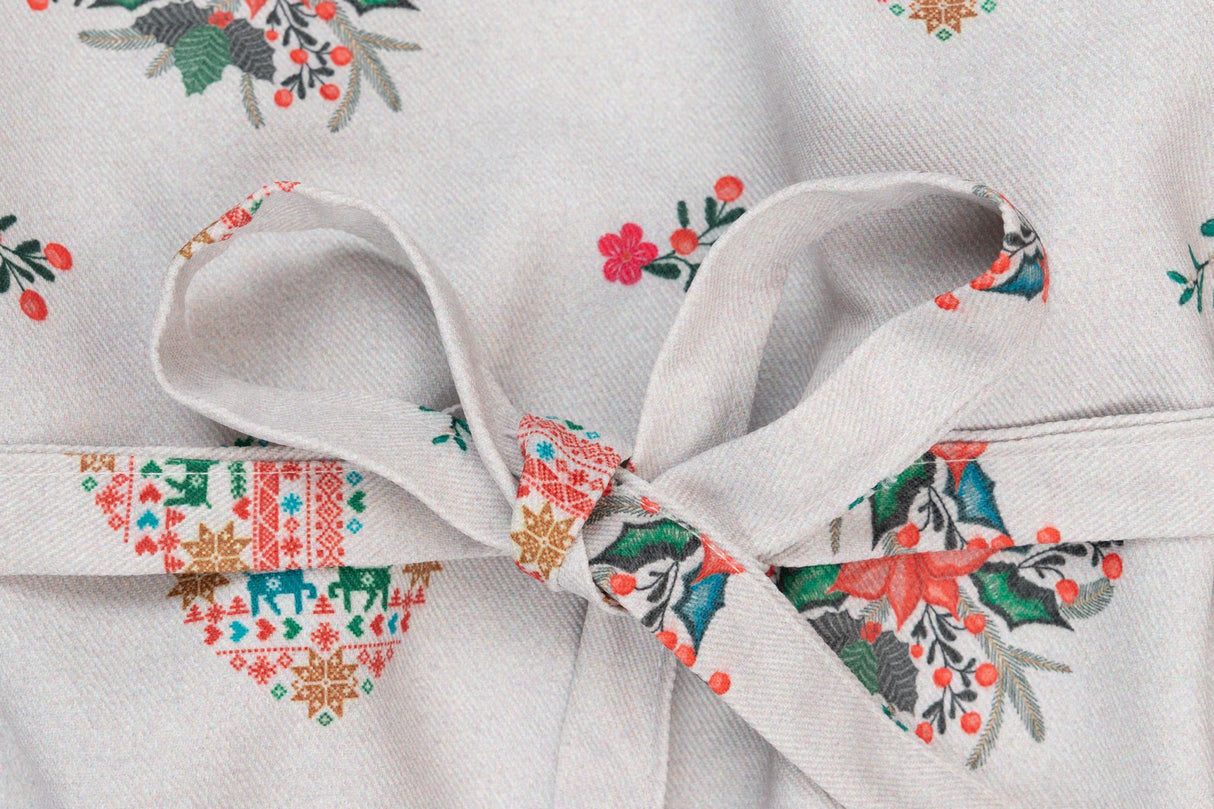 Bordado anti -mancha de Natal 72x83 cm