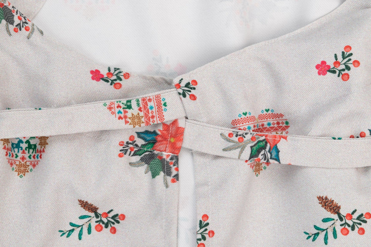 Bordado anti -mancha de Natal 72x83 cm