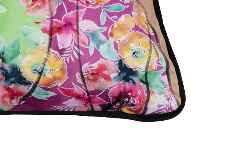 Cuscino tigre tigre zig zag 45x13x45 cm