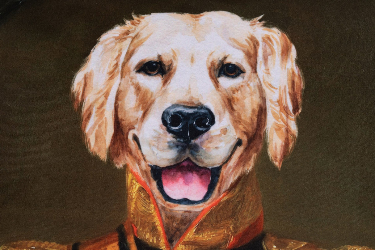 COJIN GOLDEN VELVET 45x13x45 CM