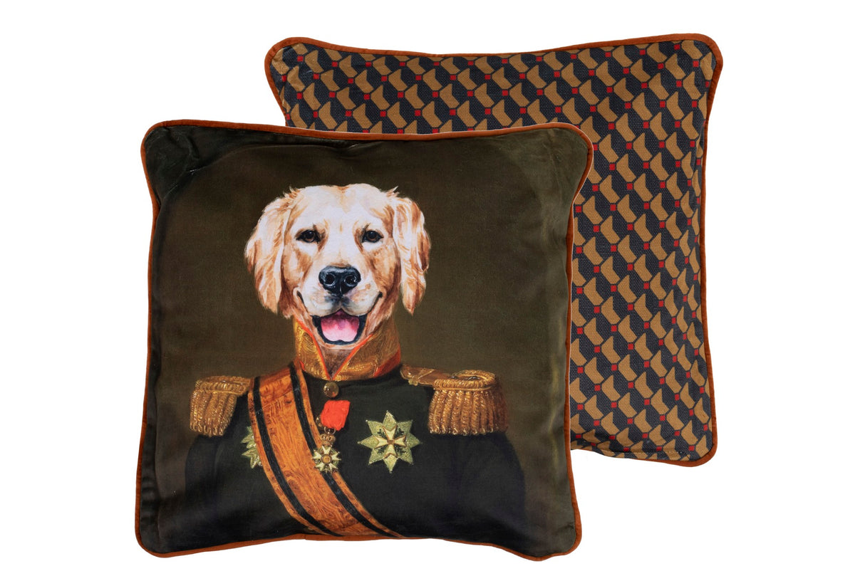 COJIN GOLDEN VELVET 45x13x45 CM