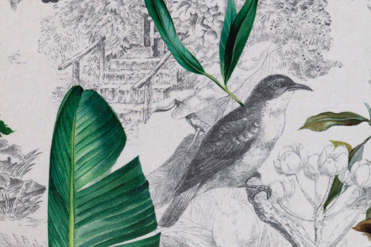 Samtblüten Geometrische Blüten 45x13x45 cm