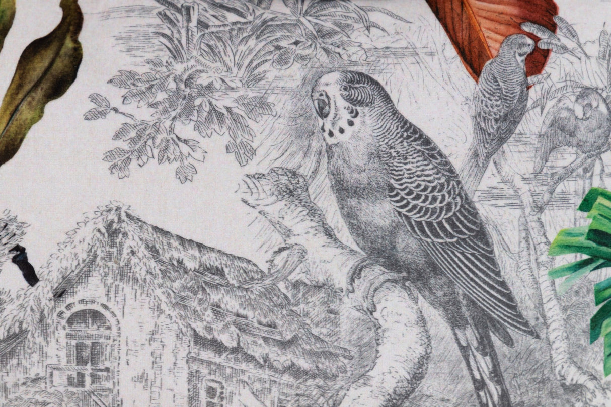 COJIN VELVET FLORES GEOMETRICO 45x13x30 CM