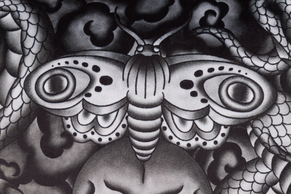 Coussin en velours inferno 43x13x43 cm