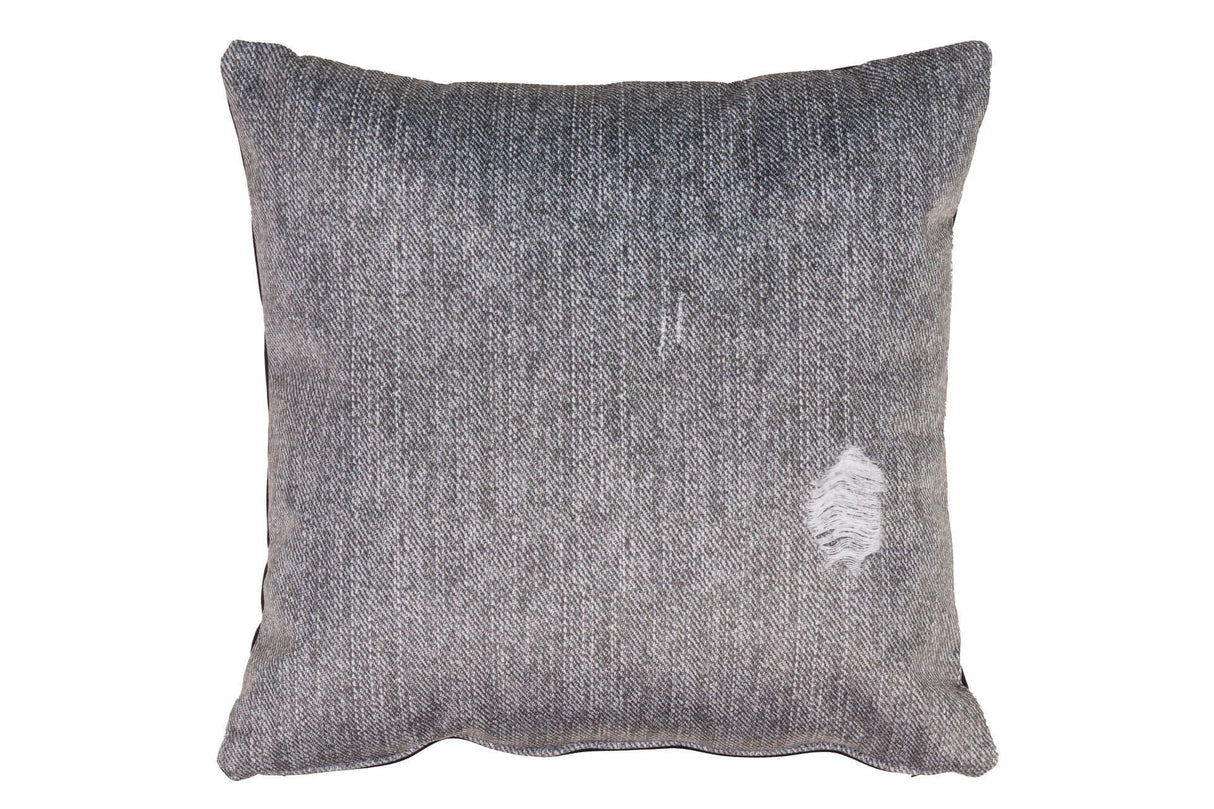 Coussin en velours inferno 43x13x43 cm