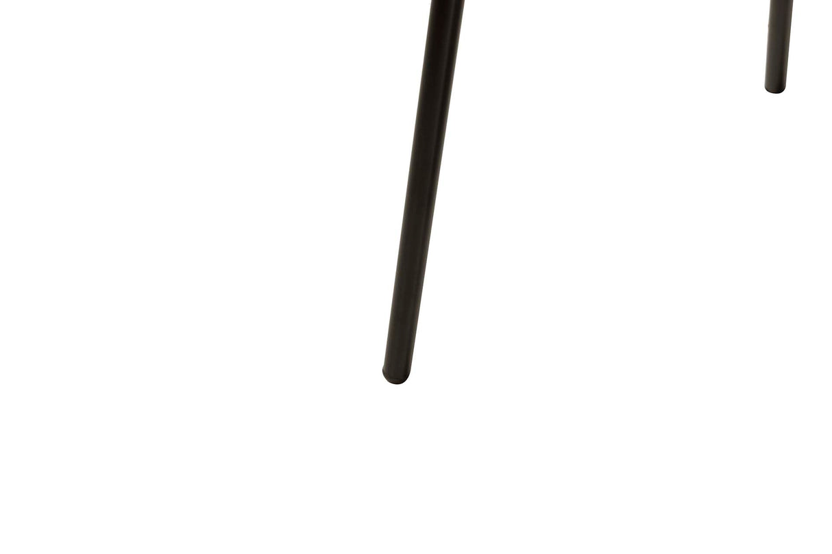 Roter Polyester Stuhl 44x52x77 cm