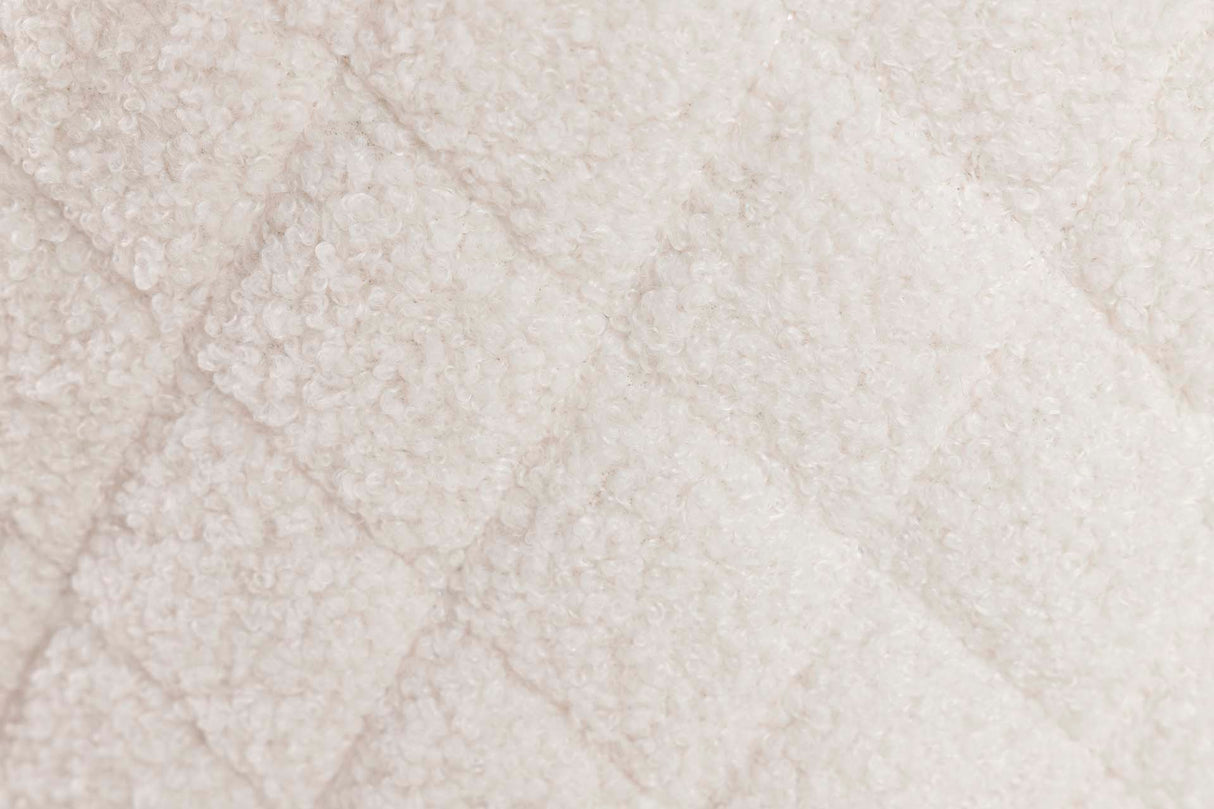 Boucle White Beige 55x57x76 cm