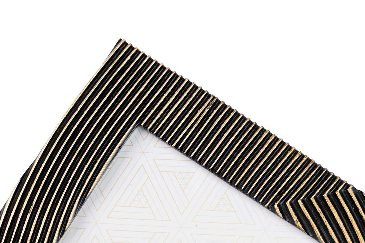 Resina preta preta desenhada 10x15 cm