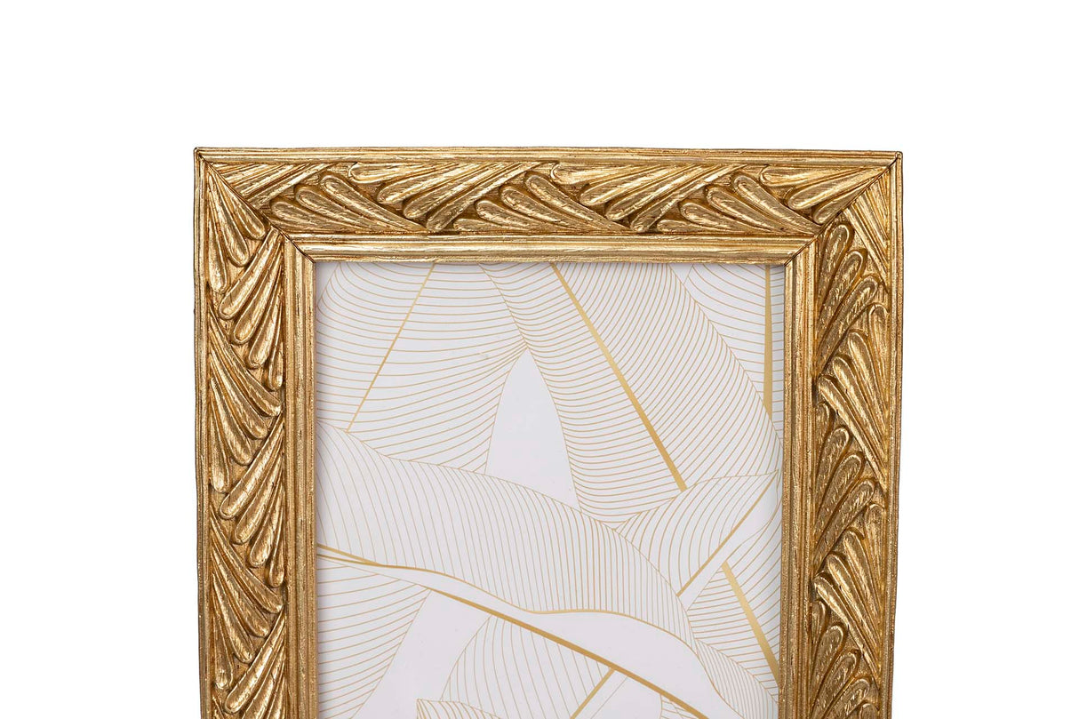 Porco de resina Dorado 13x18 cm