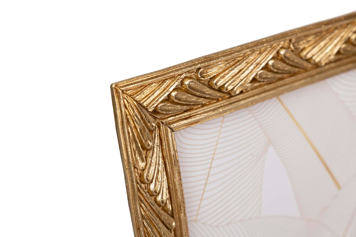 Porco de resina Dorado 13x18 cm