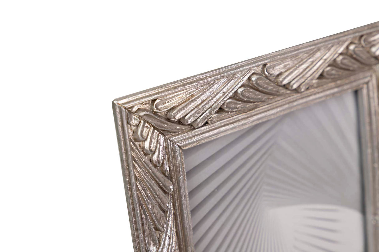 Porco de resina de prata de 10x15 cm