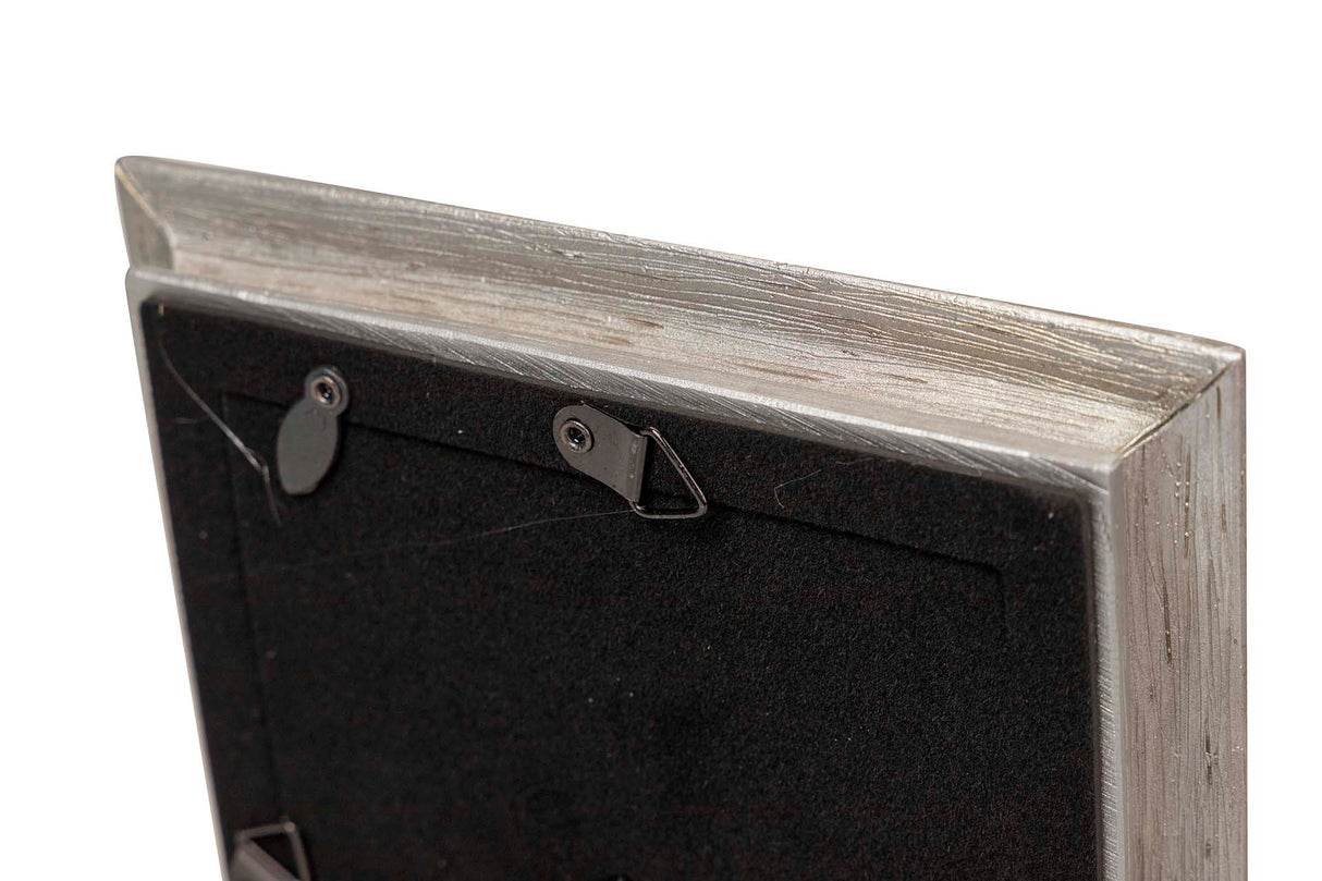 Porco de resina de prata de 10x15 cm