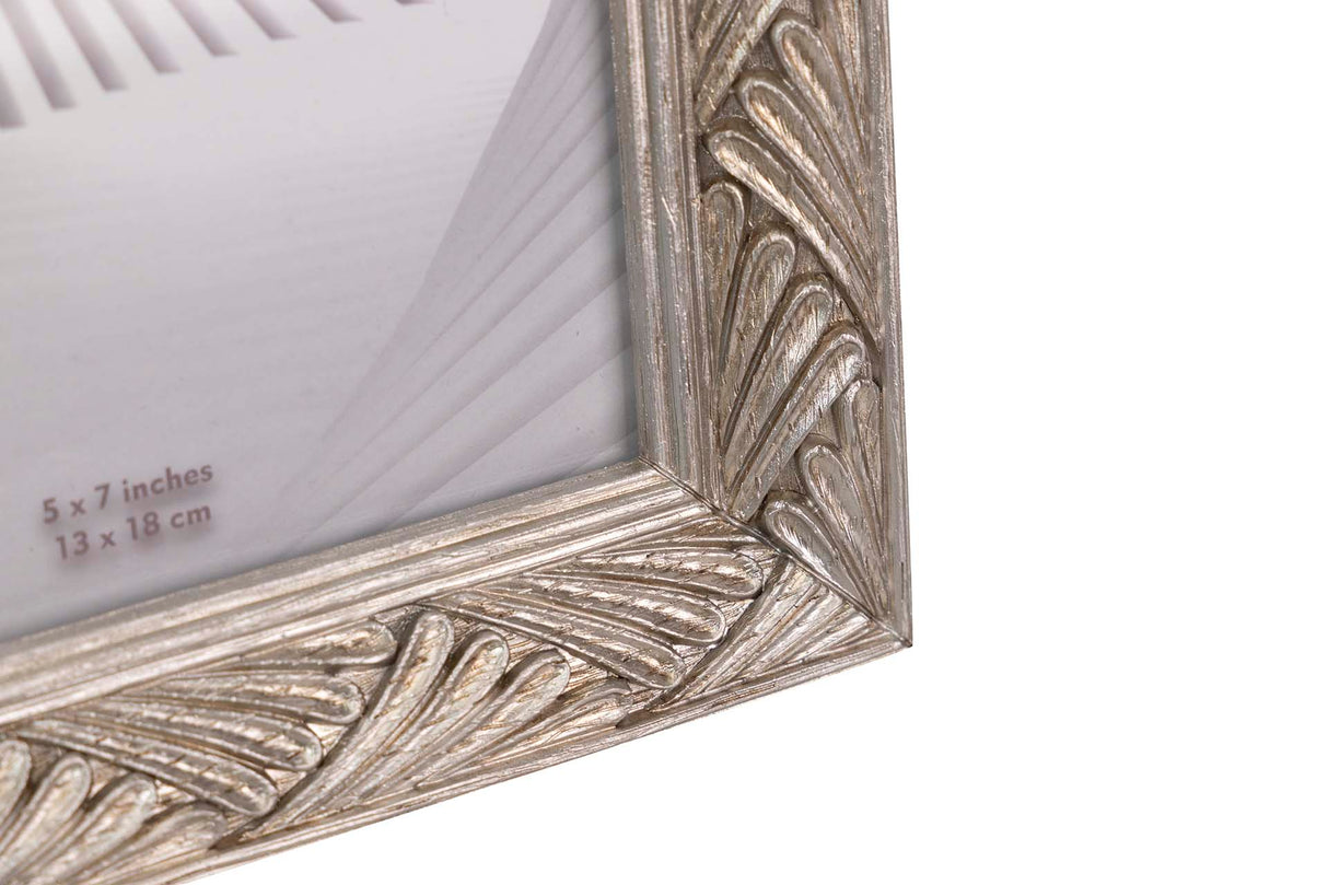 Carne de porco de resina de prata 13x18 cm