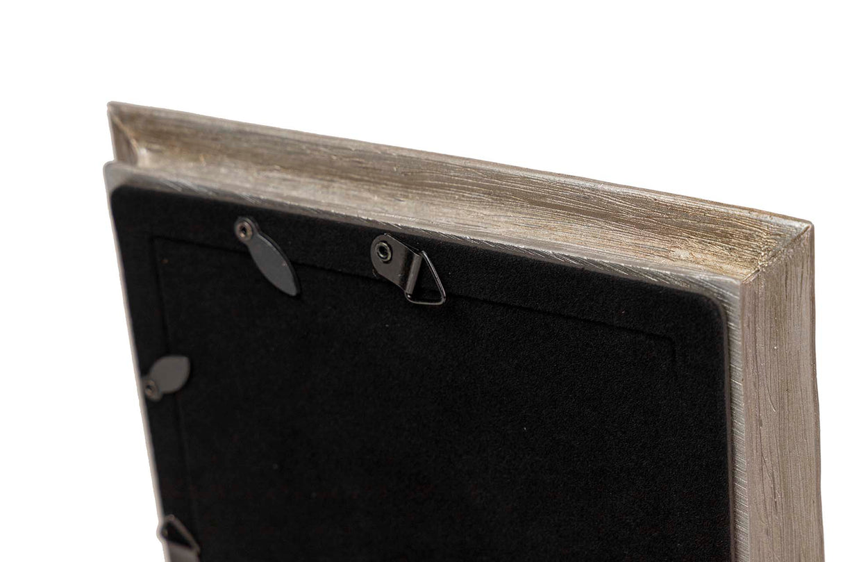 Carne de porco de resina de prata 13x18 cm