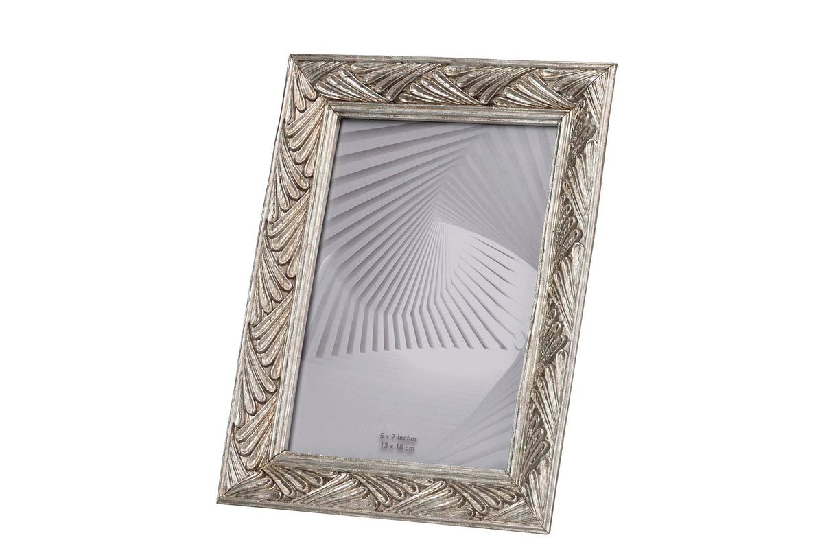 Carne de porco de resina de prata 13x18 cm