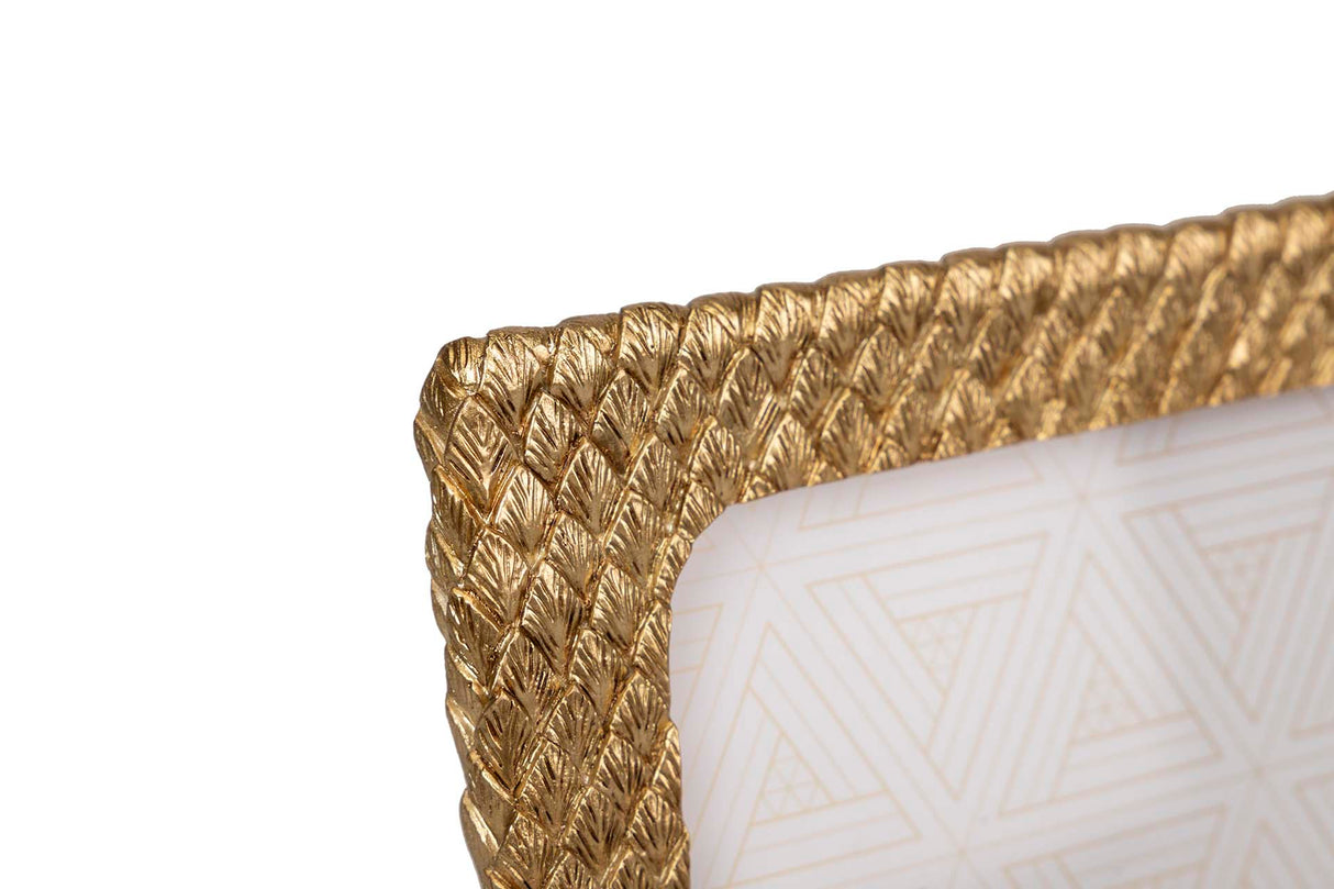 Porco de resina Dorado 13x18 cm