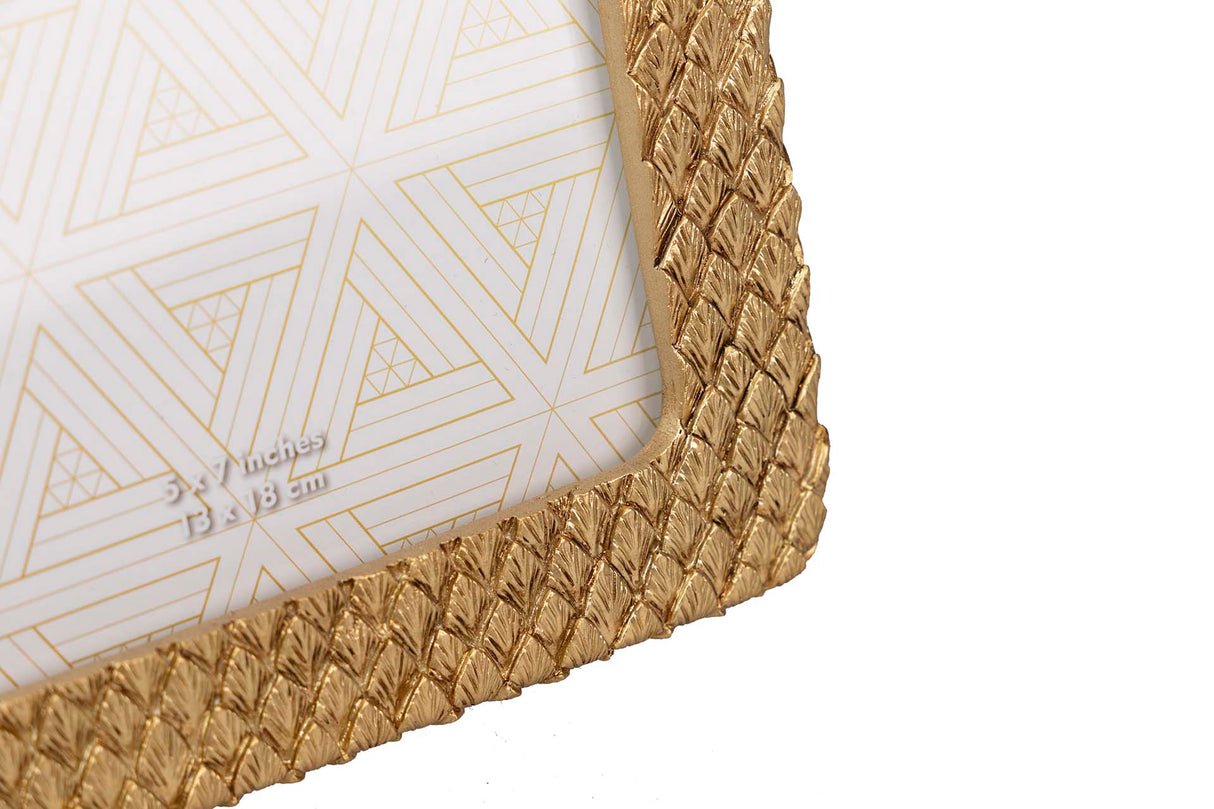 Porco de resina Dorado 13x18 cm