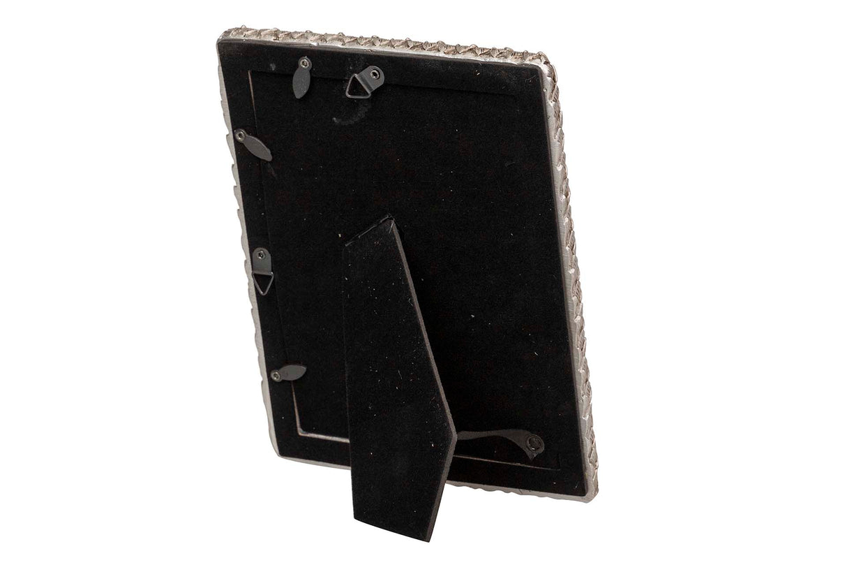 Carne de porco de resina de prata 13x18 cm