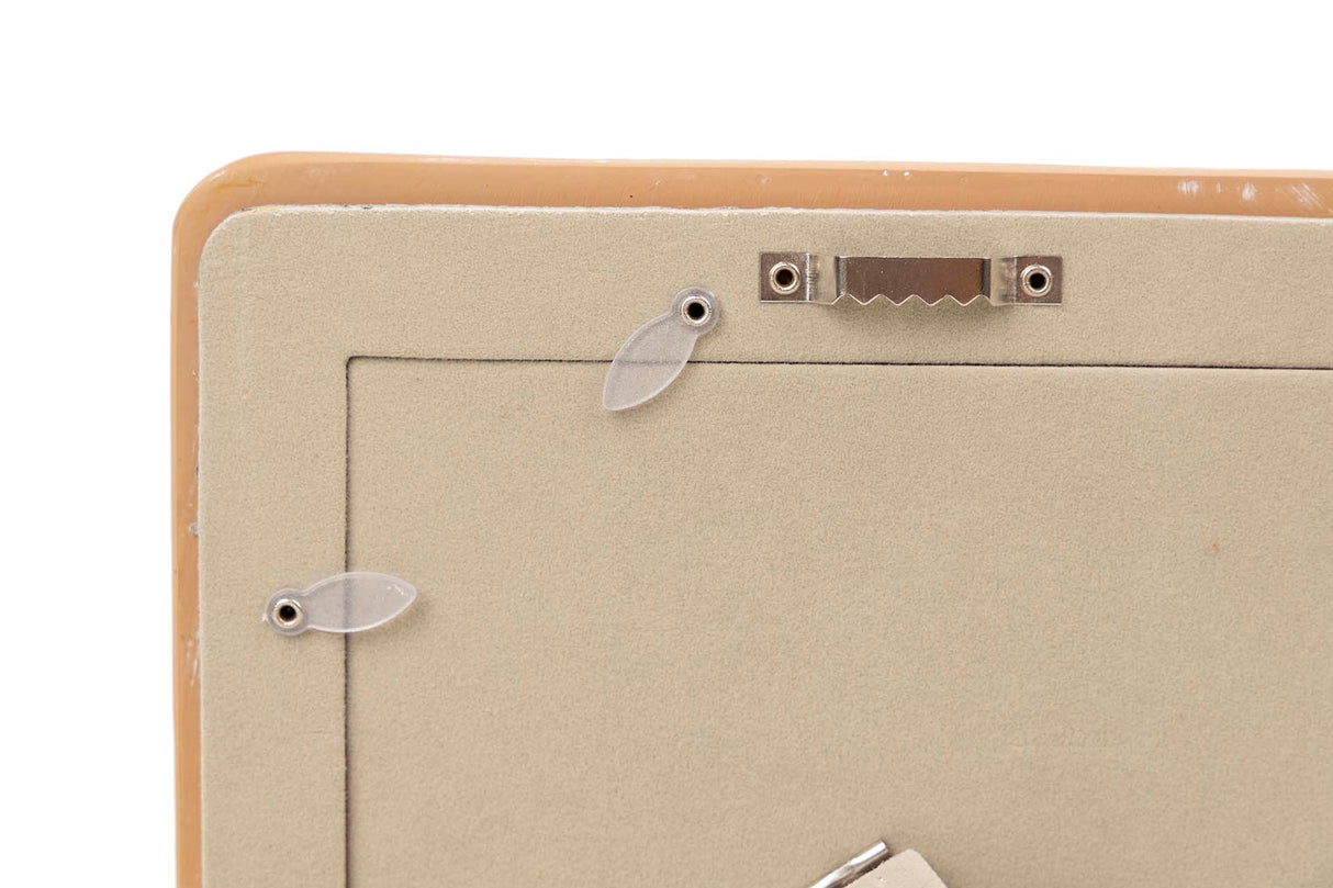 Blanco 10x15 cm de porco de resina natural