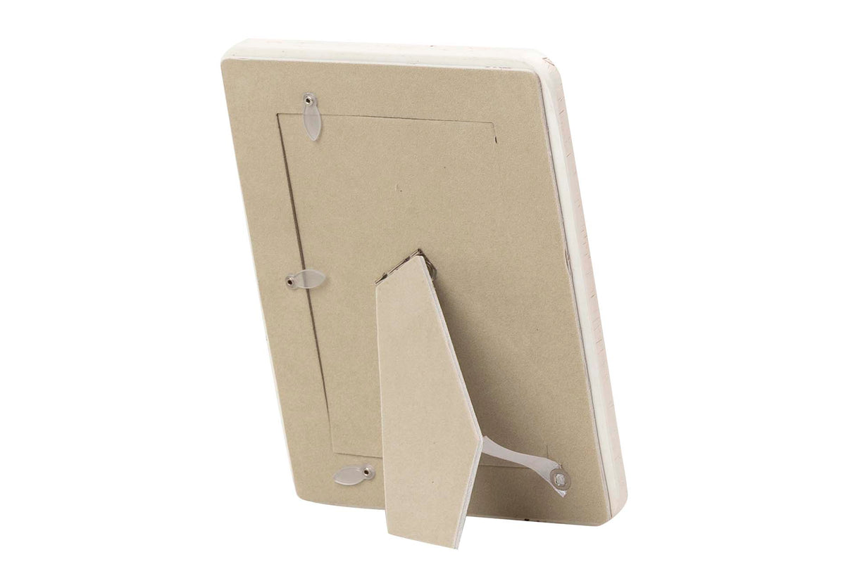 Blanco 10x15 cm de porco de resina natural