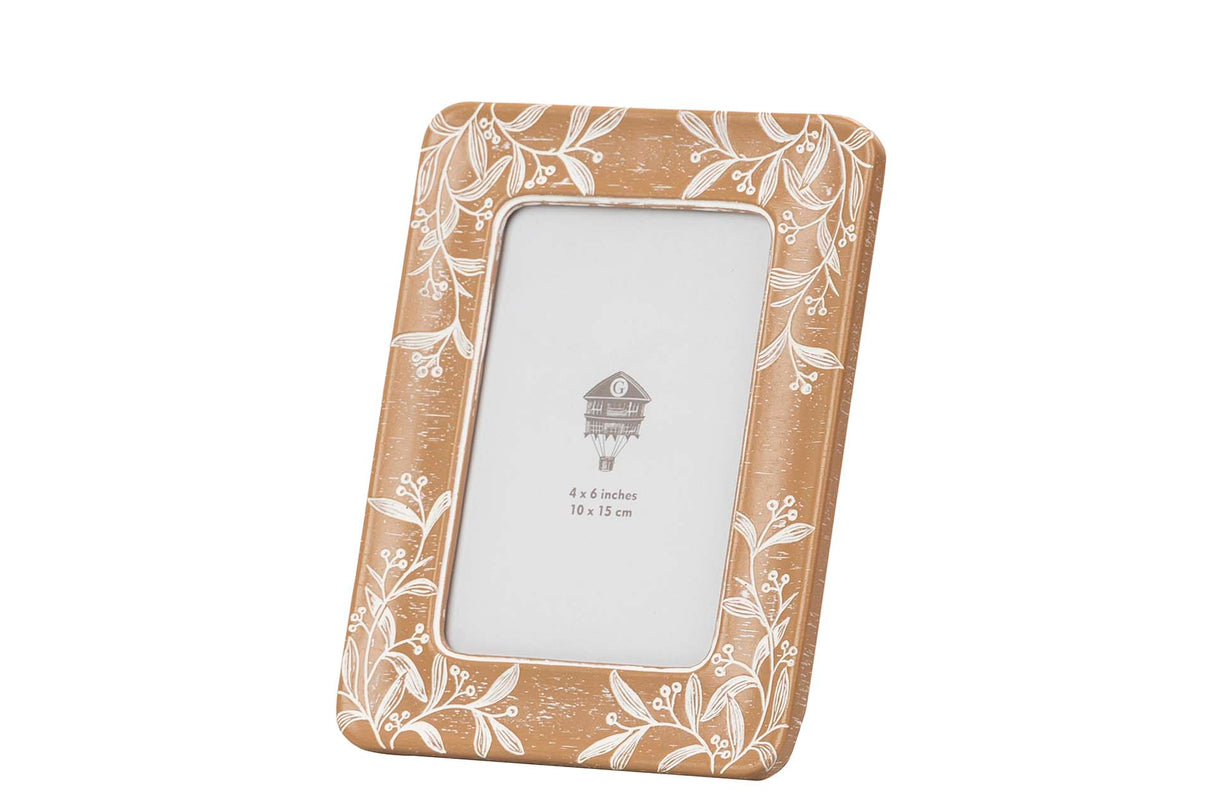 Blanco 10x15 cm de porco de resina natural