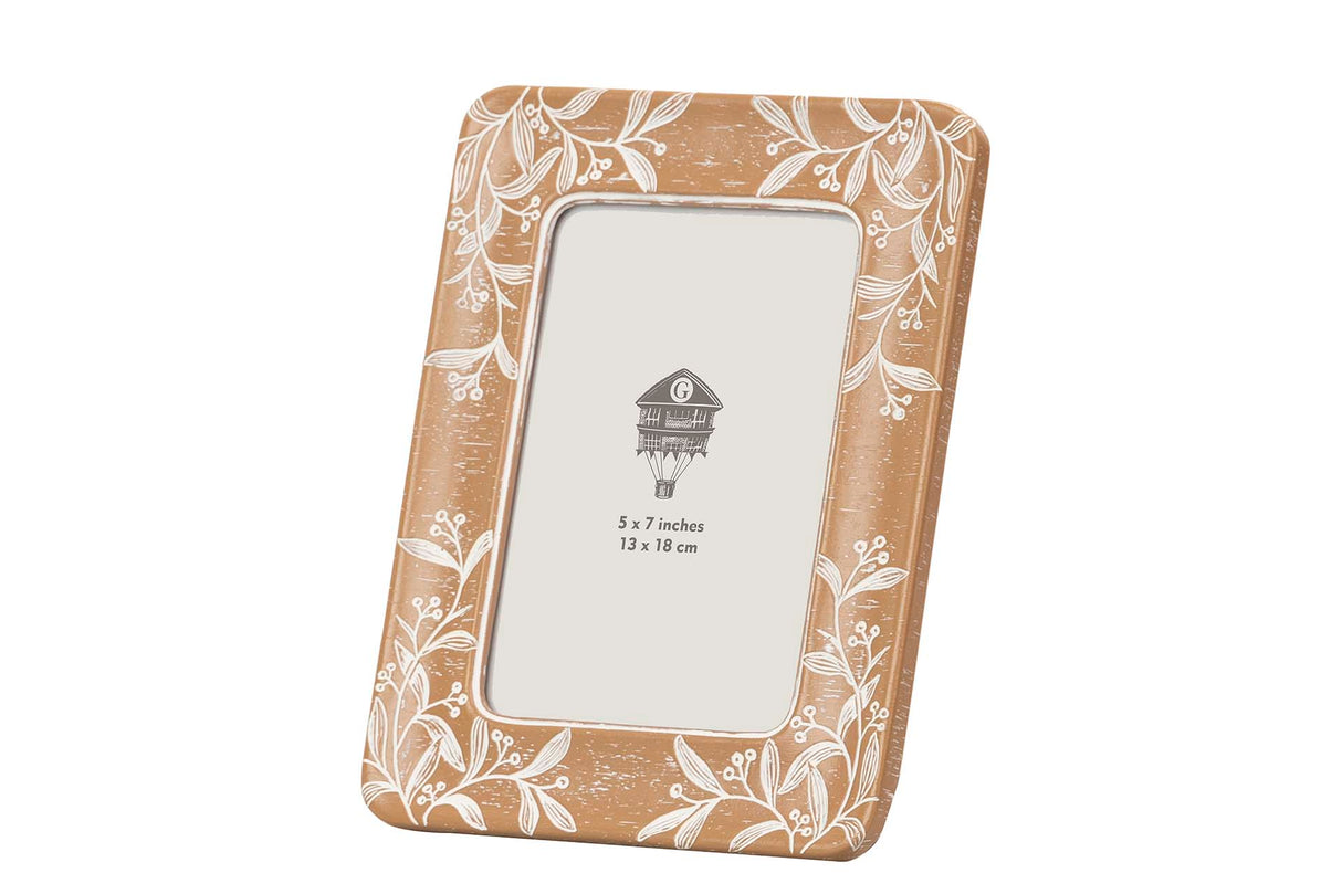 Porco de resina natural branca 13x18 cm