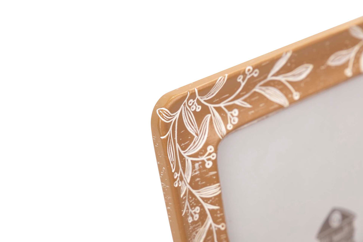 Natural White Harz Portfotos 15x20 cm