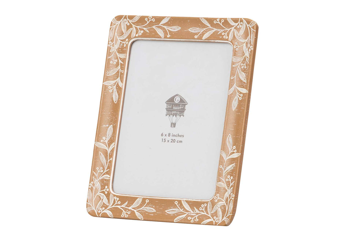 Natural White Harz Portfotos 15x20 cm