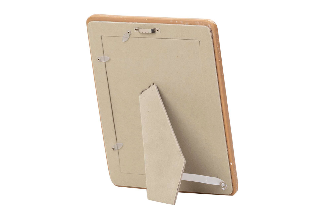 PORTAFOTOS RESINA NATURAL BLANCO 20x25 CM