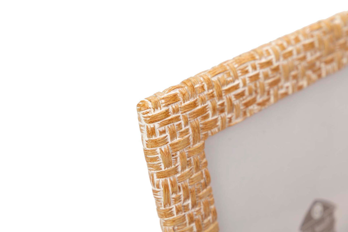 Weißes natürliches Harz Portfotos 20x25 cm