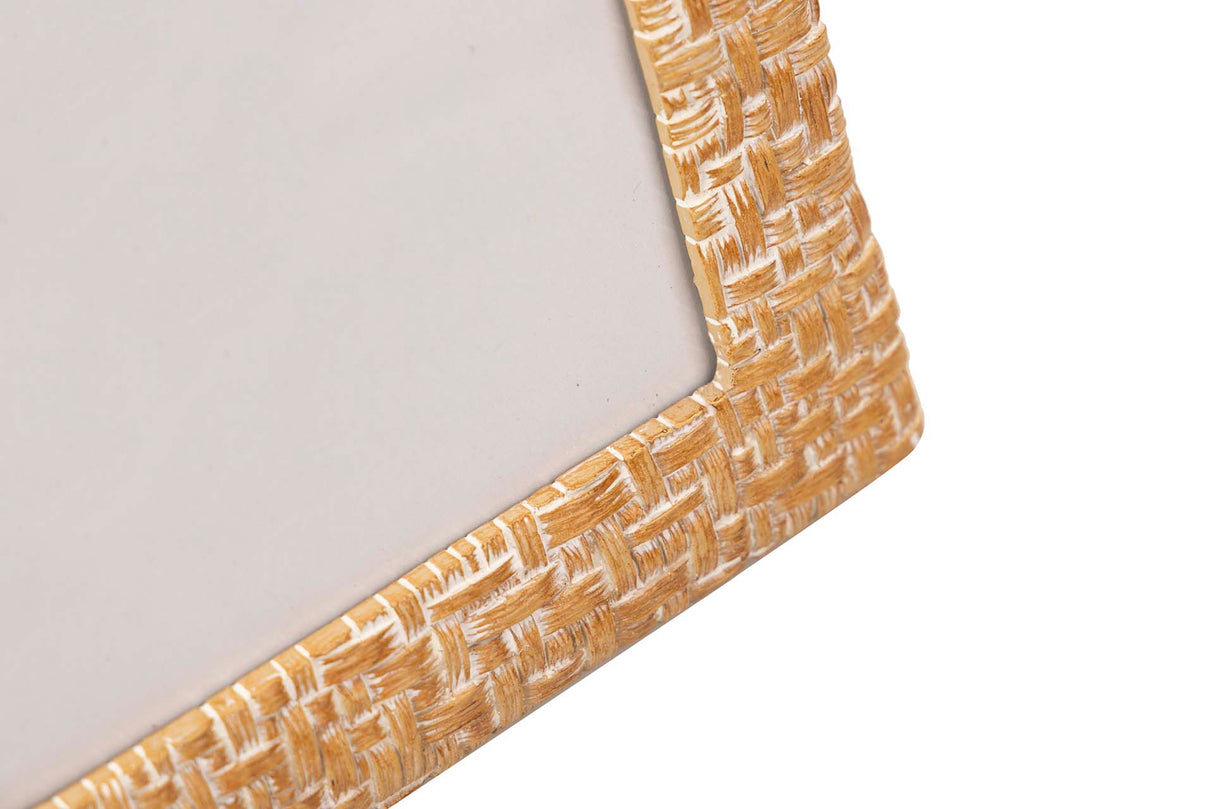 Weißes natürliches Harz Portfotos 20x25 cm