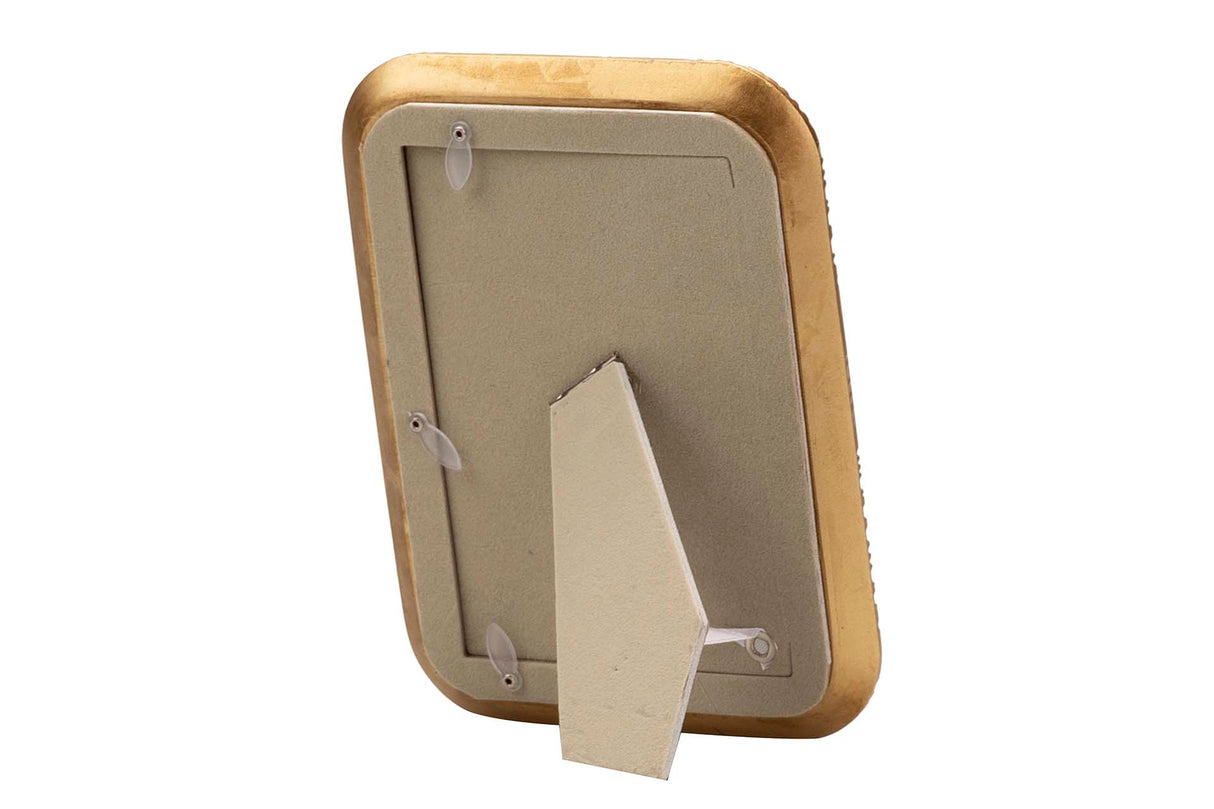 Porco de resina Dorado 13x18 cm