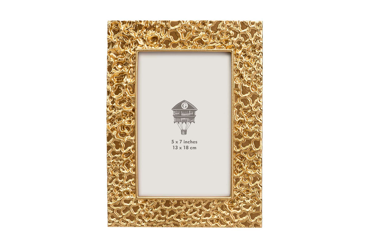 Porco de resina Dorado 13x18 cm