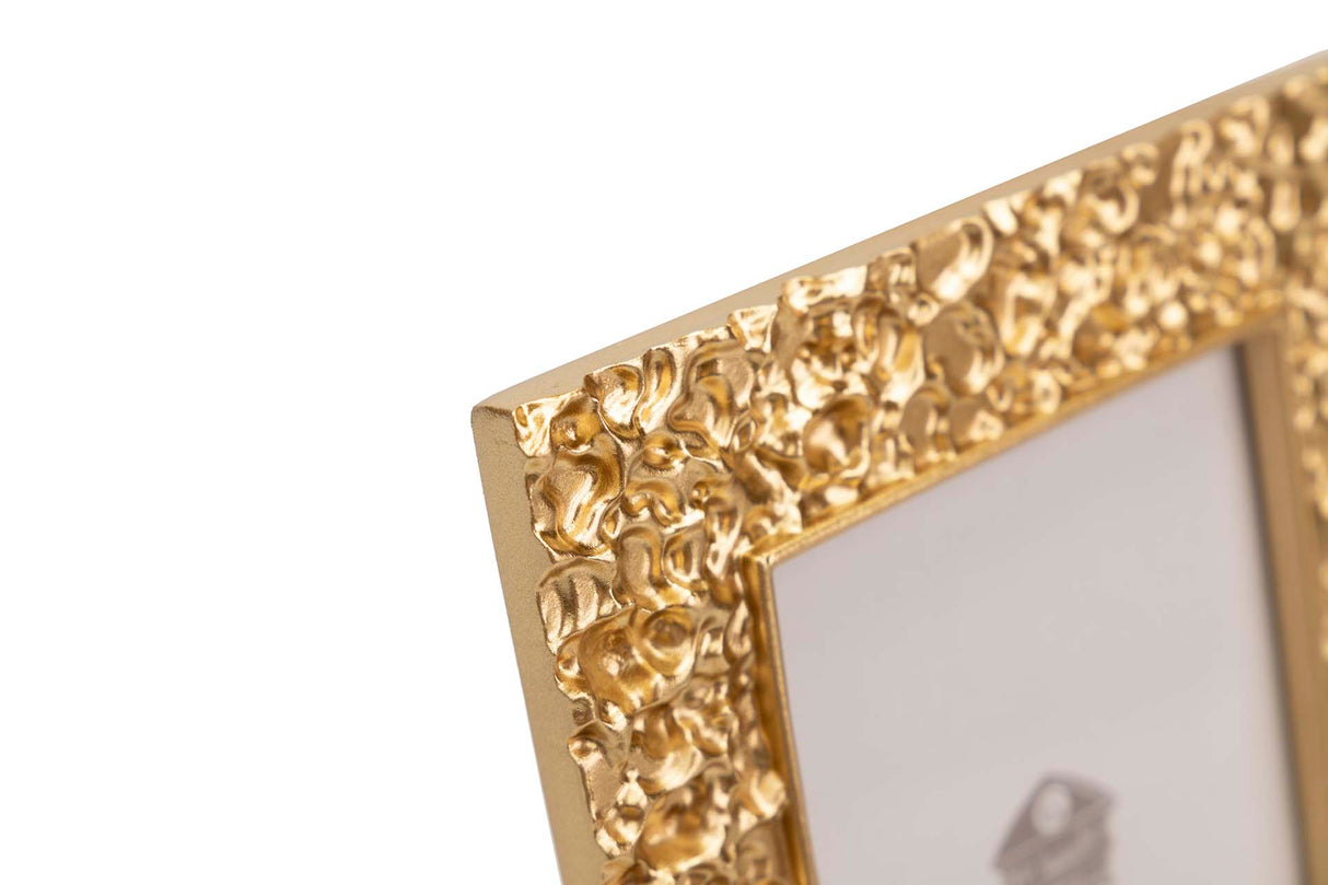 Porco de resina Dorado 13x18 cm