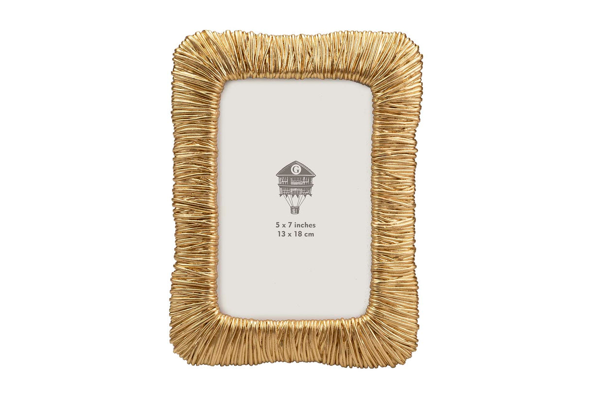 Porco de resina Dorado 13x18 cm