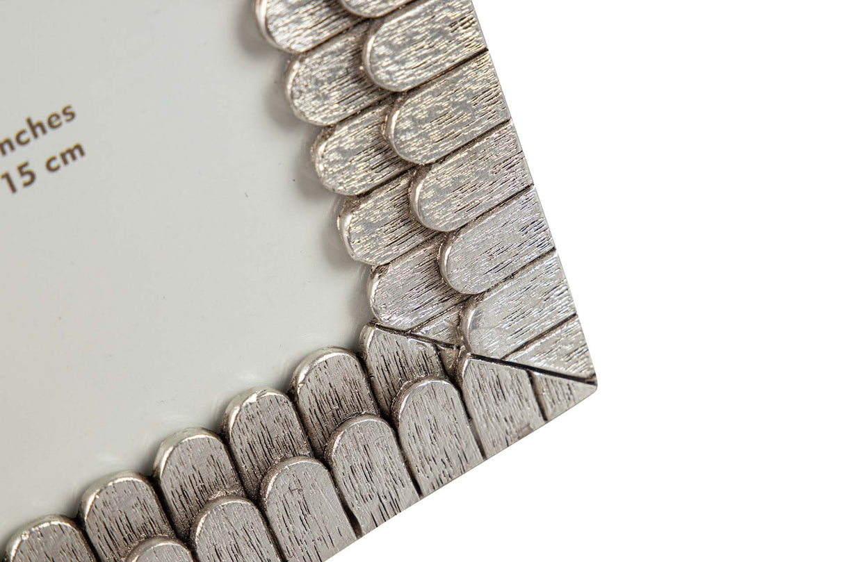 Porks en résine en argent 10x15 cm