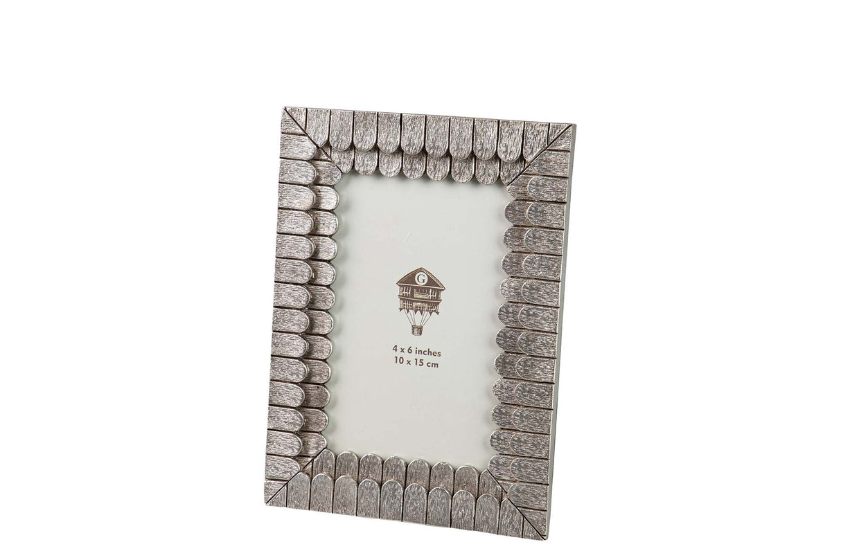 Porks en résine en argent 10x15 cm