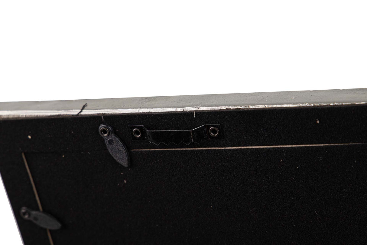 Porks en résine argentée 15x20 cm