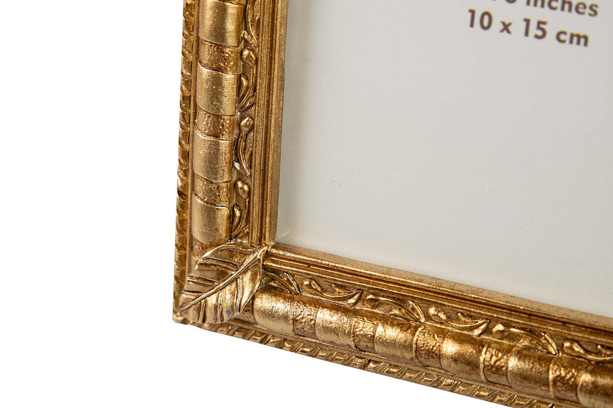 Portfotos de résine d'or 10x15 cm