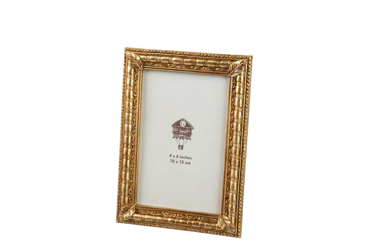 Portfotos de résine d'or 10x15 cm