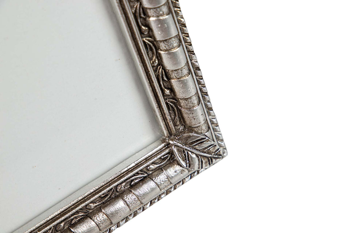 Porks en résine argentée 13x18 cm