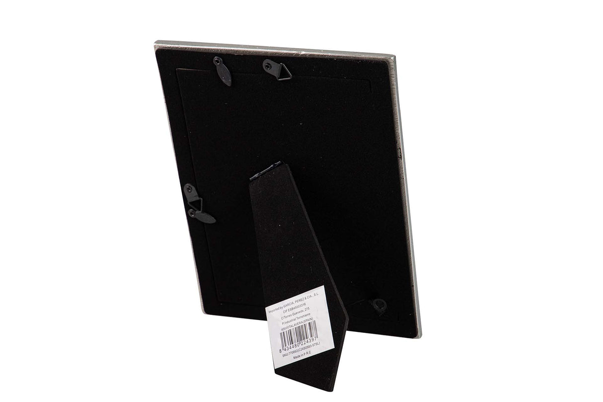 Porks en résine argentée 13x18 cm