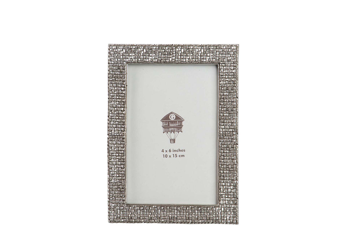 10x15 cm Silberharzpors