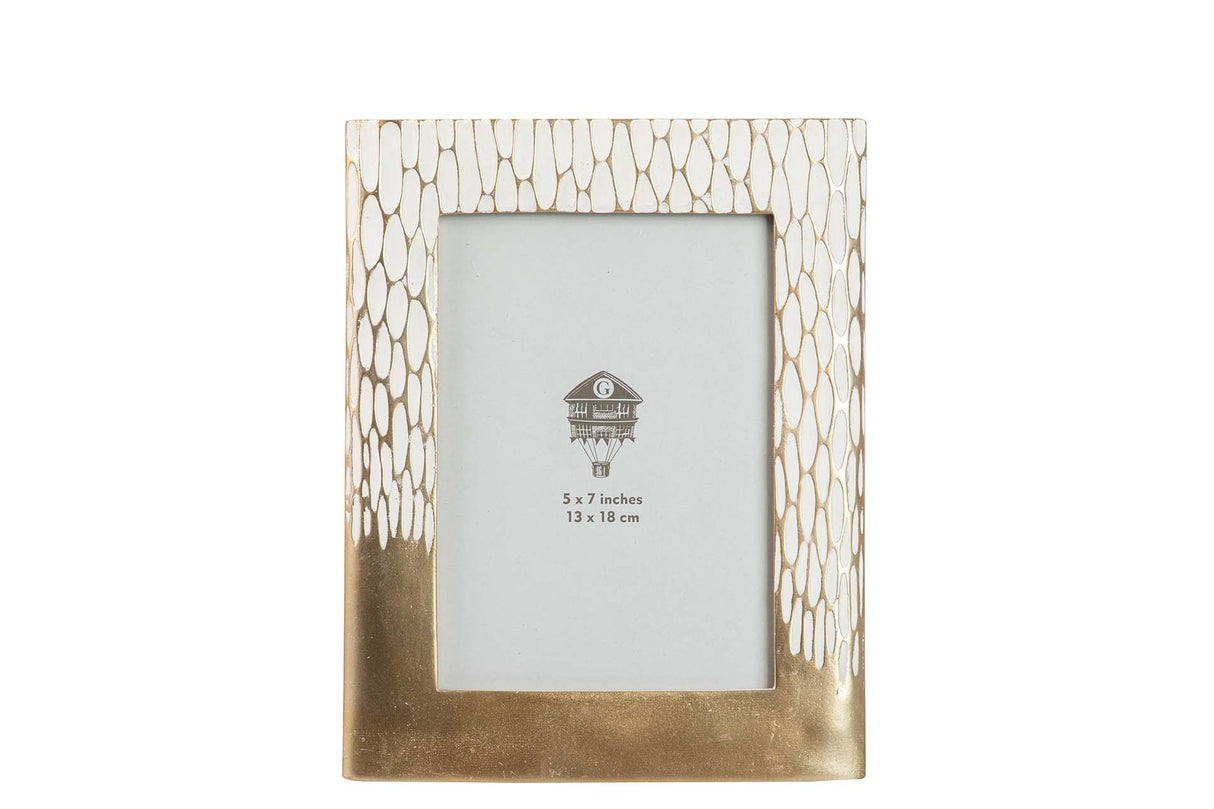 Weißgoldharz -Pors 13x18 cm