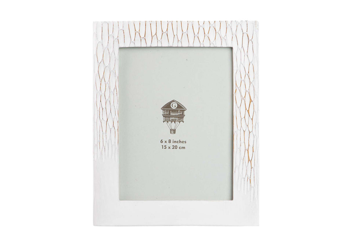 Weiße Harzpors 15x20 cm