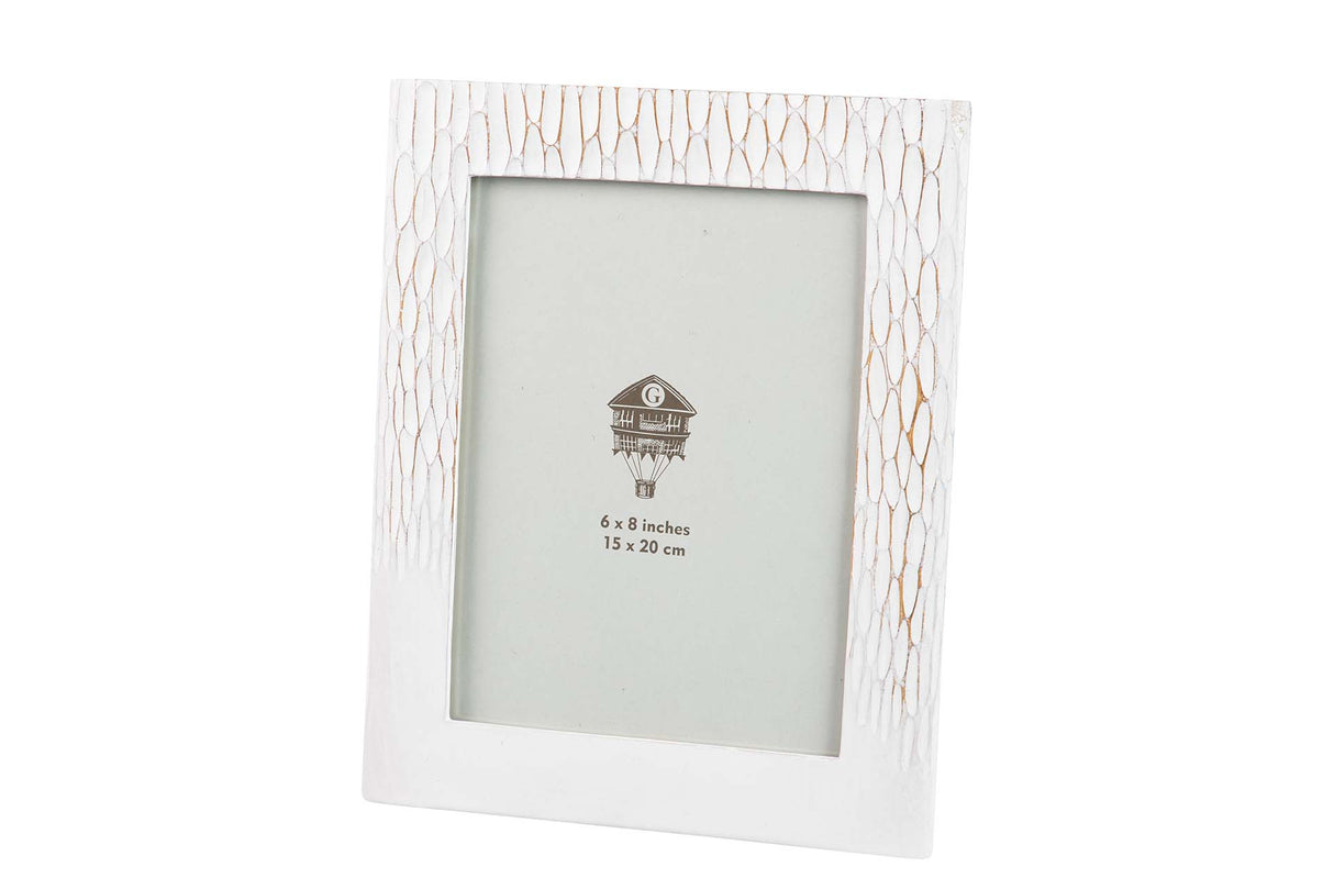 Weiße Harzpors 15x20 cm