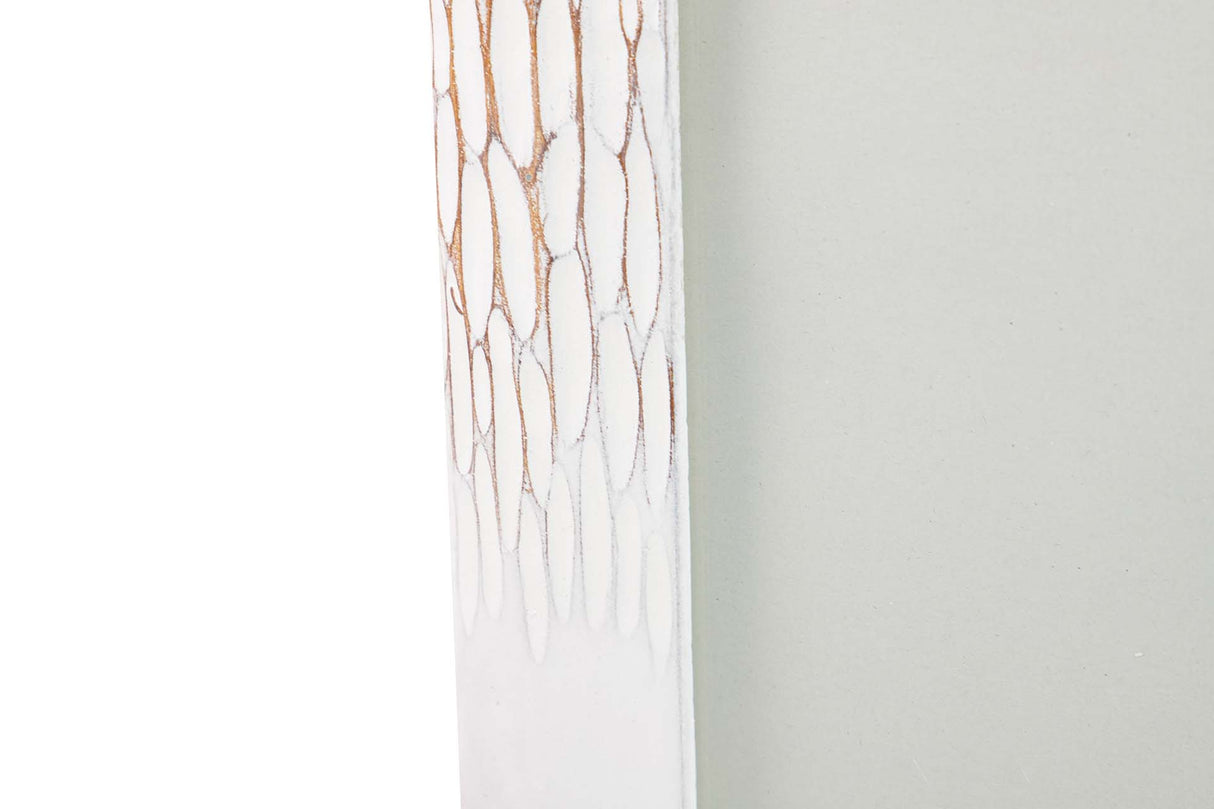 Weiße Harz -Pors 20x25 cm