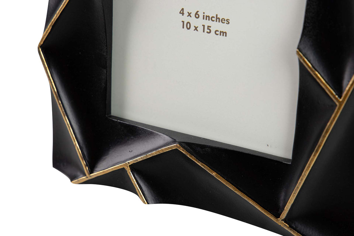 Schwarzes schwarzes Harz 10x15 cm gezogen