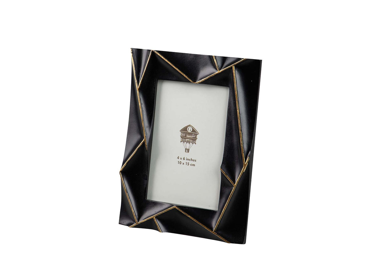 Schwarzes schwarzes Harz 10x15 cm gezogen