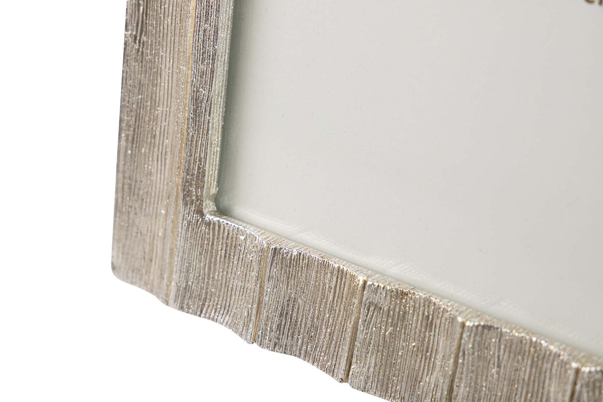 Porks en résine argentée 15x20 cm